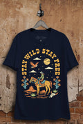 Stay Wild Stay Free Graphic Top