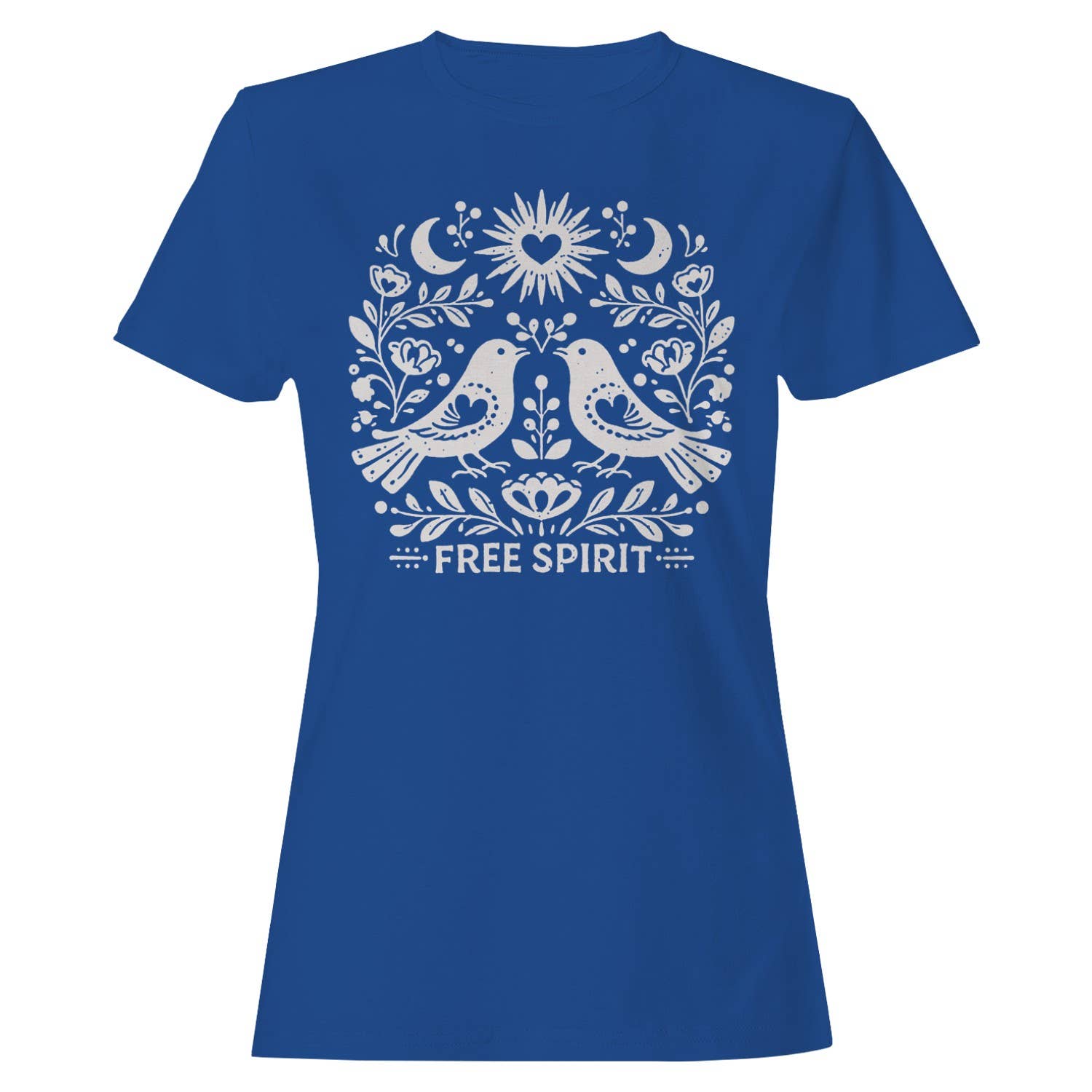 Free Spirit Folk Art Women's T-Shirt