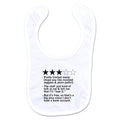 Three Star Review Bib