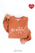 Grateful  Plus Graphic Sweatshirt