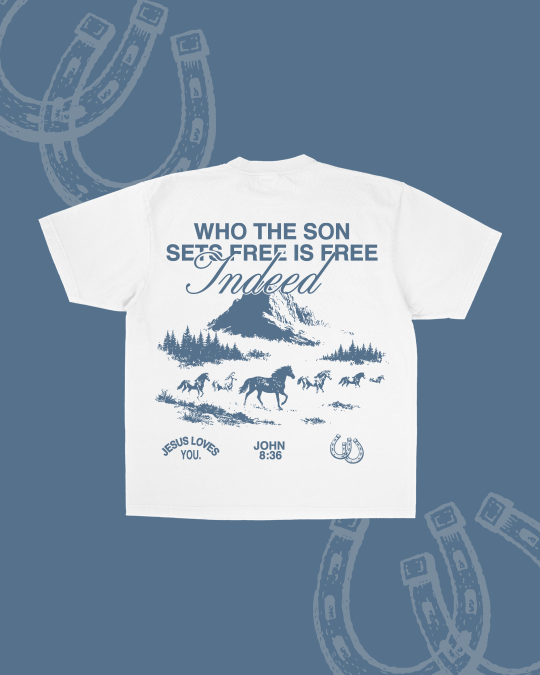 New || "Free Indeed" Tee