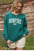 Bonfire Club Thermal Vintage Pullover