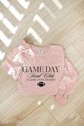 Game Day Social Club Mineral Washed Long Sleeve Graphic Top