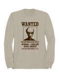 Wanted Alien: Outlaw from Space Men's Sweatshirt