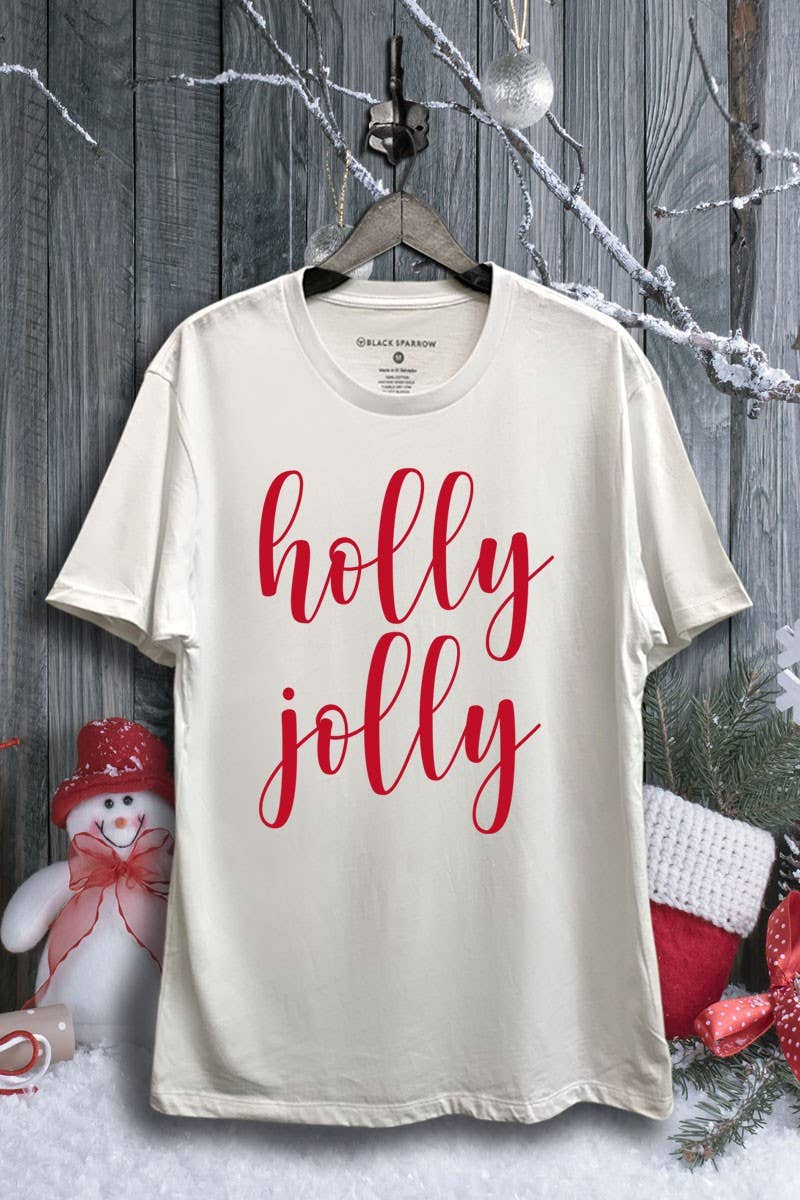 Holly Jolly Graphic Top