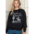 Back in the Saddle Crewneck Sweater