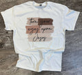 Turn Your Eyes Upon Jesus On White Tee
