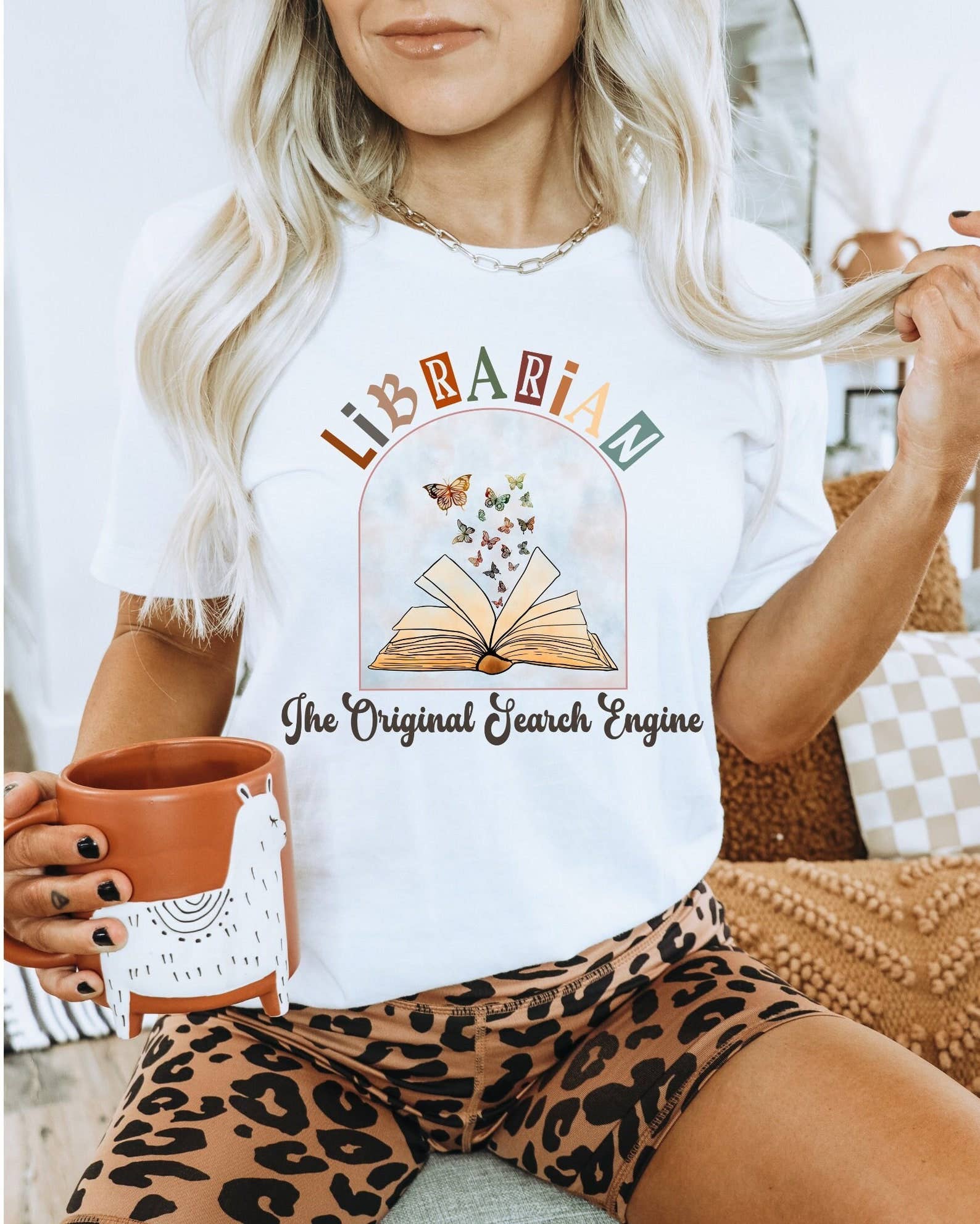 Librarian the Original Search Engine T-Shirt
