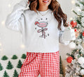 Christmas Sweatshirt, Christmas Apparel, Martini Christmas