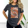Swirling Flowers Tee | Floral | Sizes XS-2XL