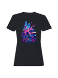 Cosmic Crystals and Psychedelic Flora Women's T-Shirt