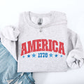 America, 1776 Patriotic, USA 4th of July Sweatshirt