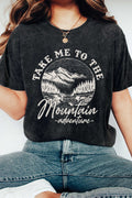 Take Me To the Mountain Adventure Mineral Graphic Tshirts
