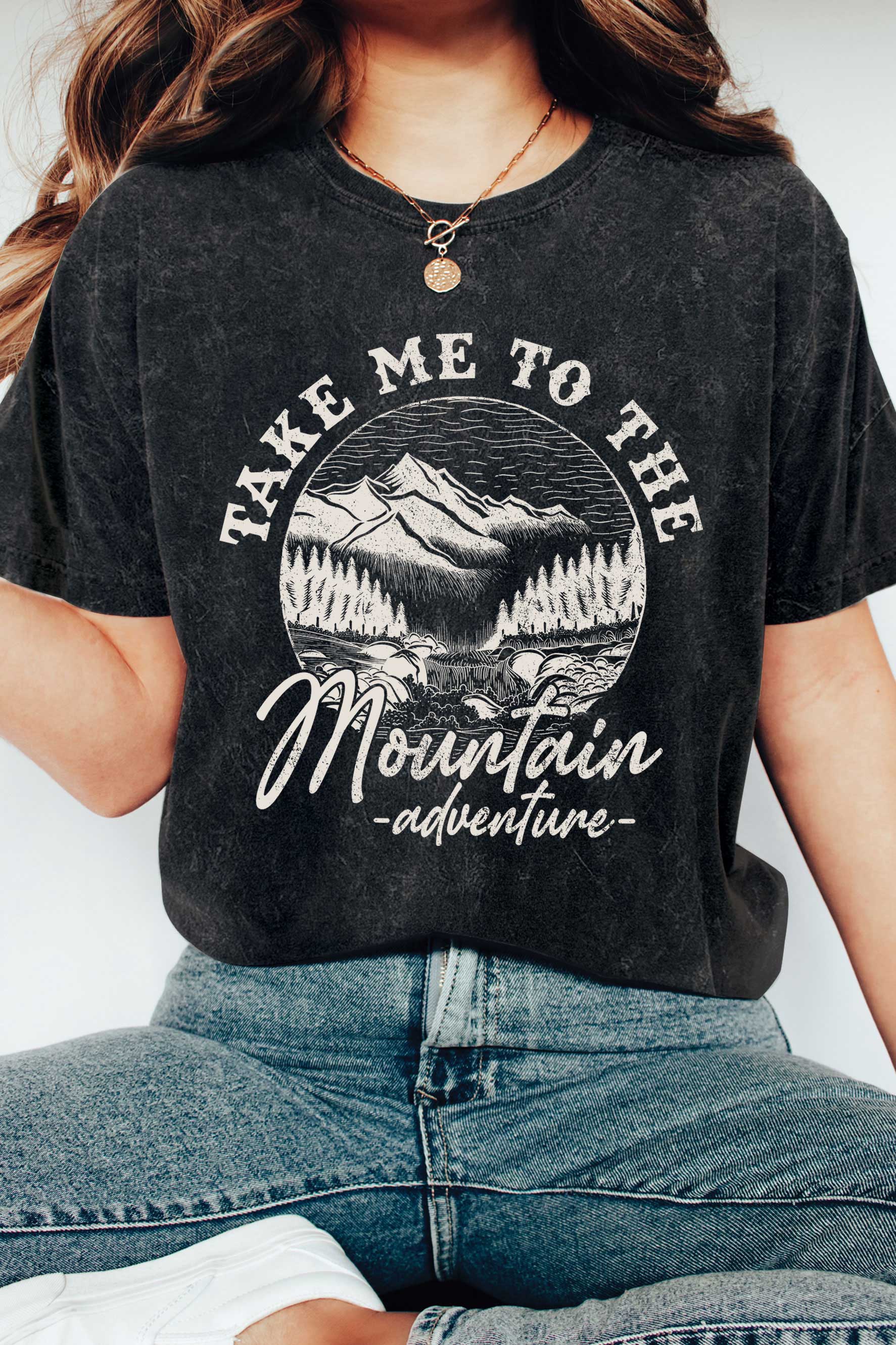 Take Me To the Mountain Adventure Mineral Graphic Tshirts