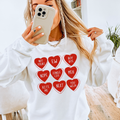 Anti Valentine Preppy Graphic Tee Crewneck