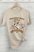 Sometimes Fancy Always Ranchy Graphic Tshirts