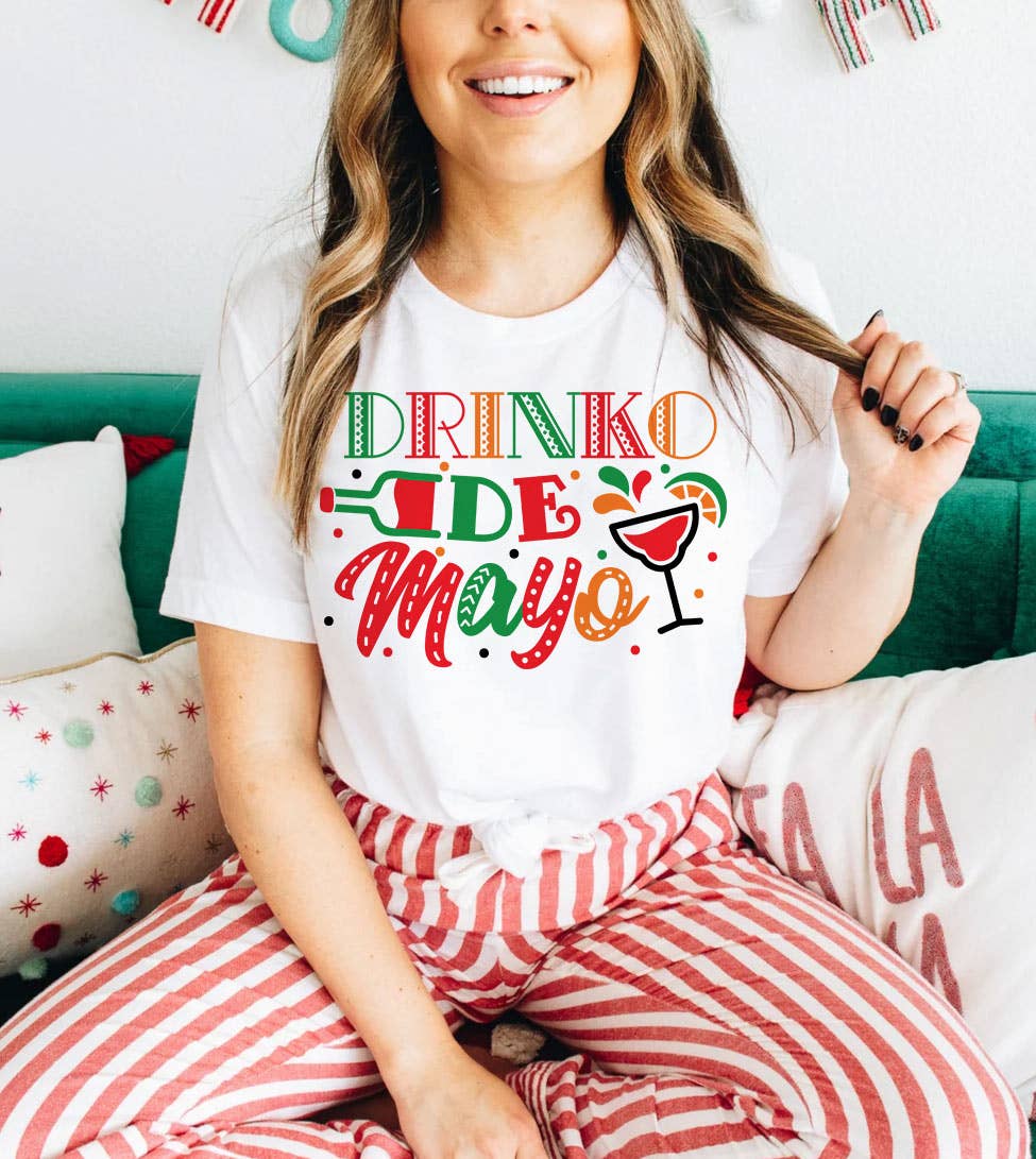 Drinko De Mayo - Cinco De Mayo Drinks Fun Silly T-Shirt