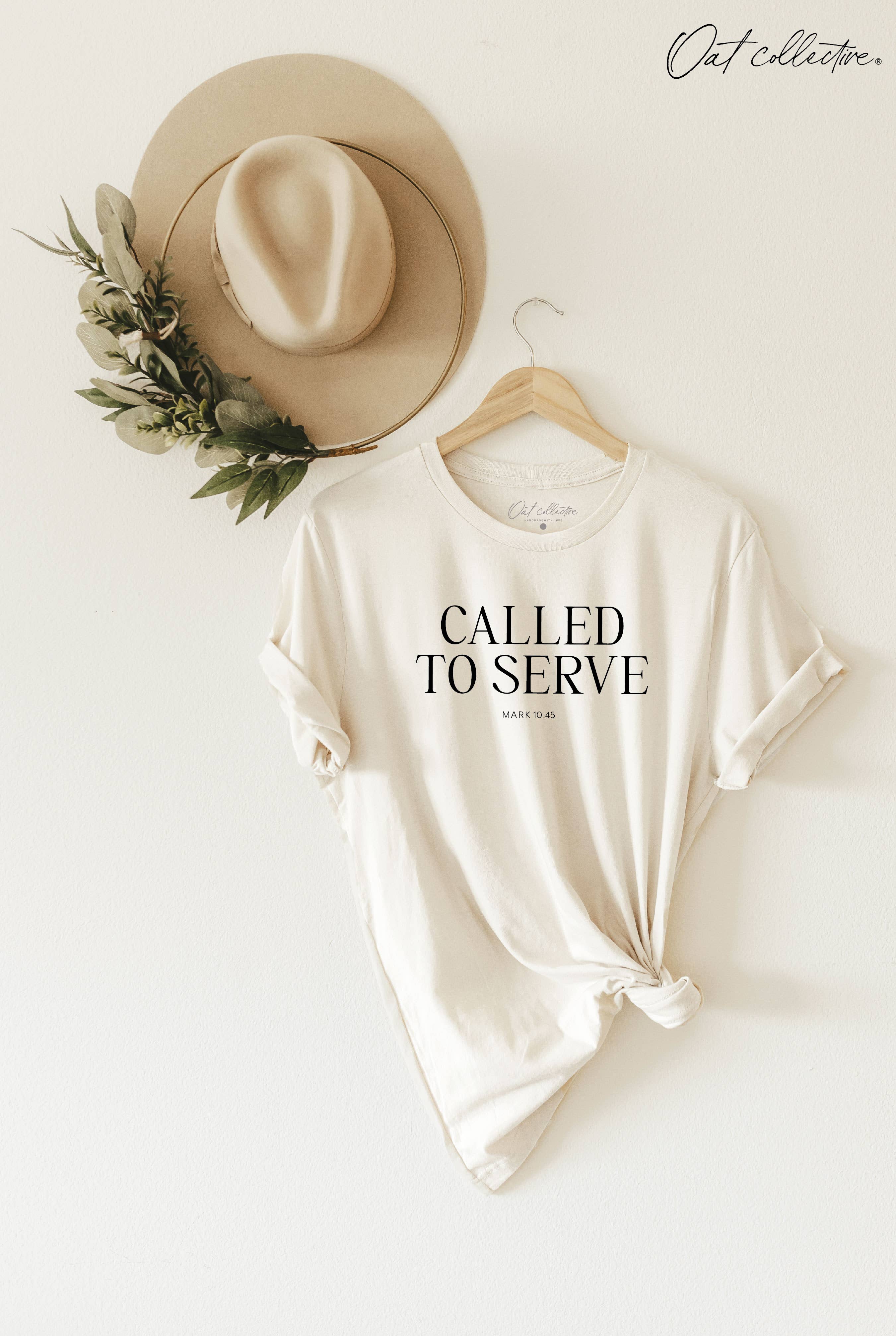Called To Serve Mark 10:45 Graphic T-Shirt