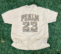 Grunge Camo Psalm 23 On Sand Tee