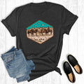Western Desert Horses Graphic Tee