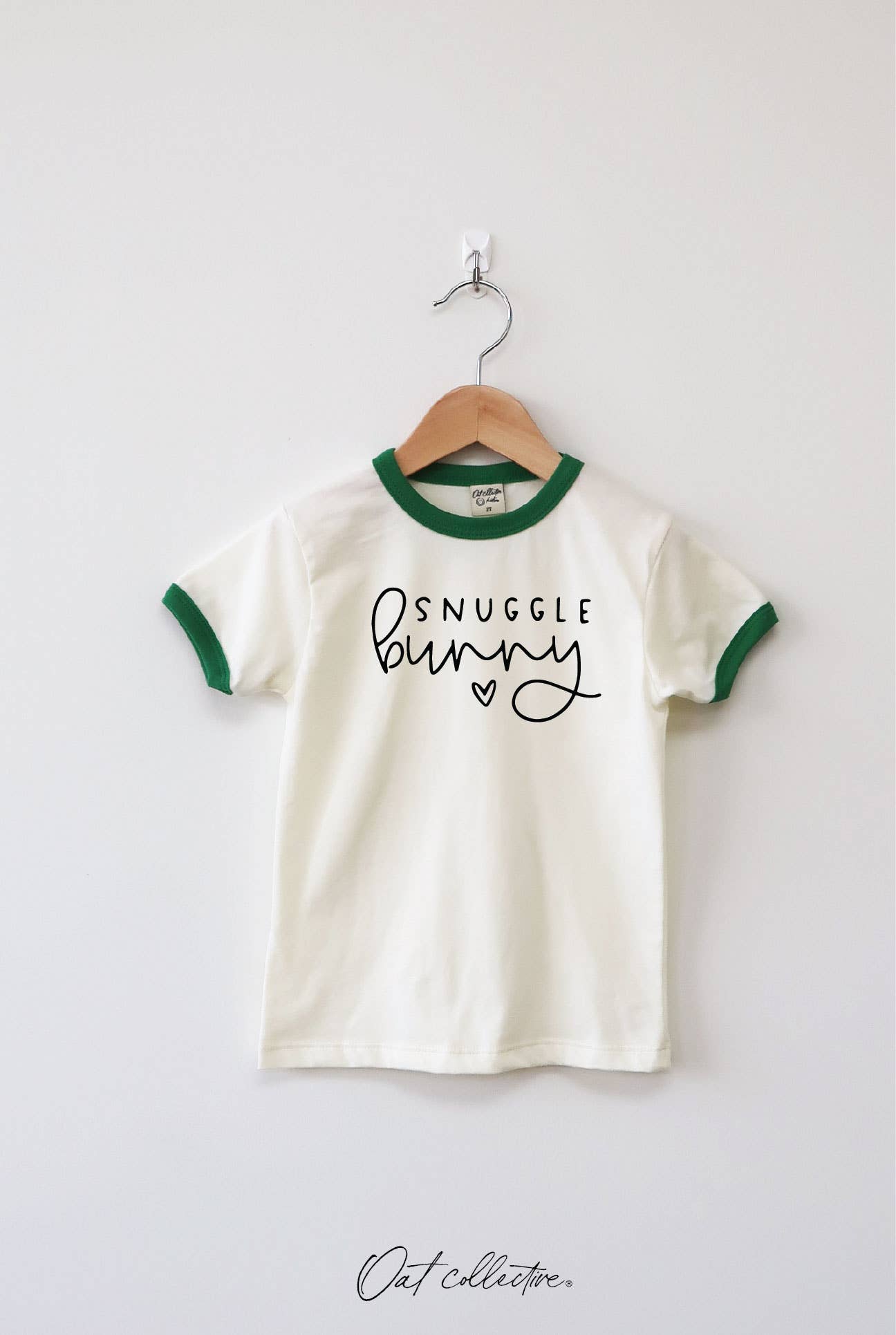 Snuggle Bunny Toddler Unisex Ringer Top