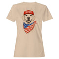 Make America Great Patriotic Dog Women's T-Shirt