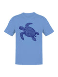 Tribal Sea Turtle Art Design Men's T-Shirt