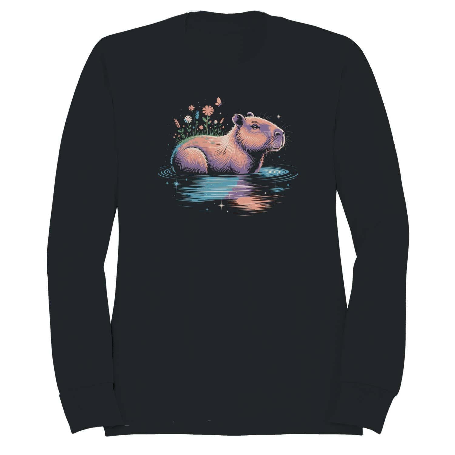 Mystical Capybara Art Women's Sweatshirt