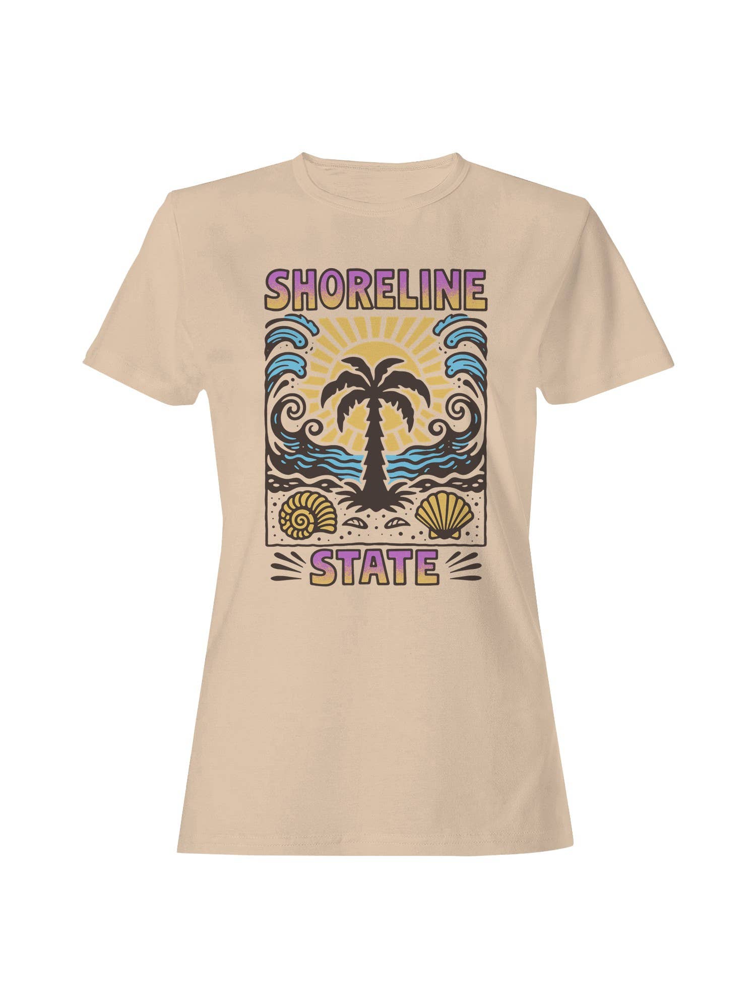 Shoreline State Beach Vibes Women's T-Shirt