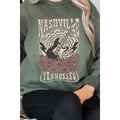 Nashville Tennessee Vintage  Graphic  Sweatshirts