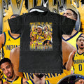 Tyrese Haliburton Vintage Indiana Basketball Fan Tee