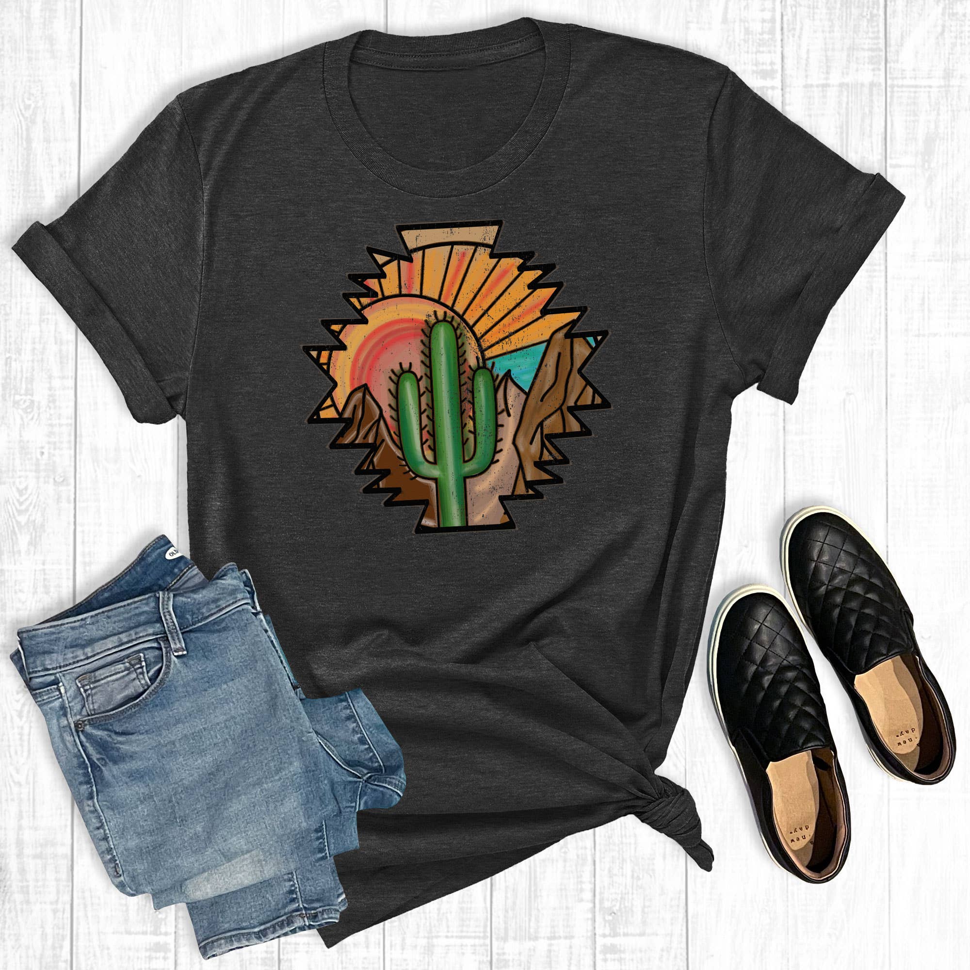 Cactus Aztec Charcoal