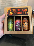 Squatchin' Country Hot Sauce 3PK Gift Set