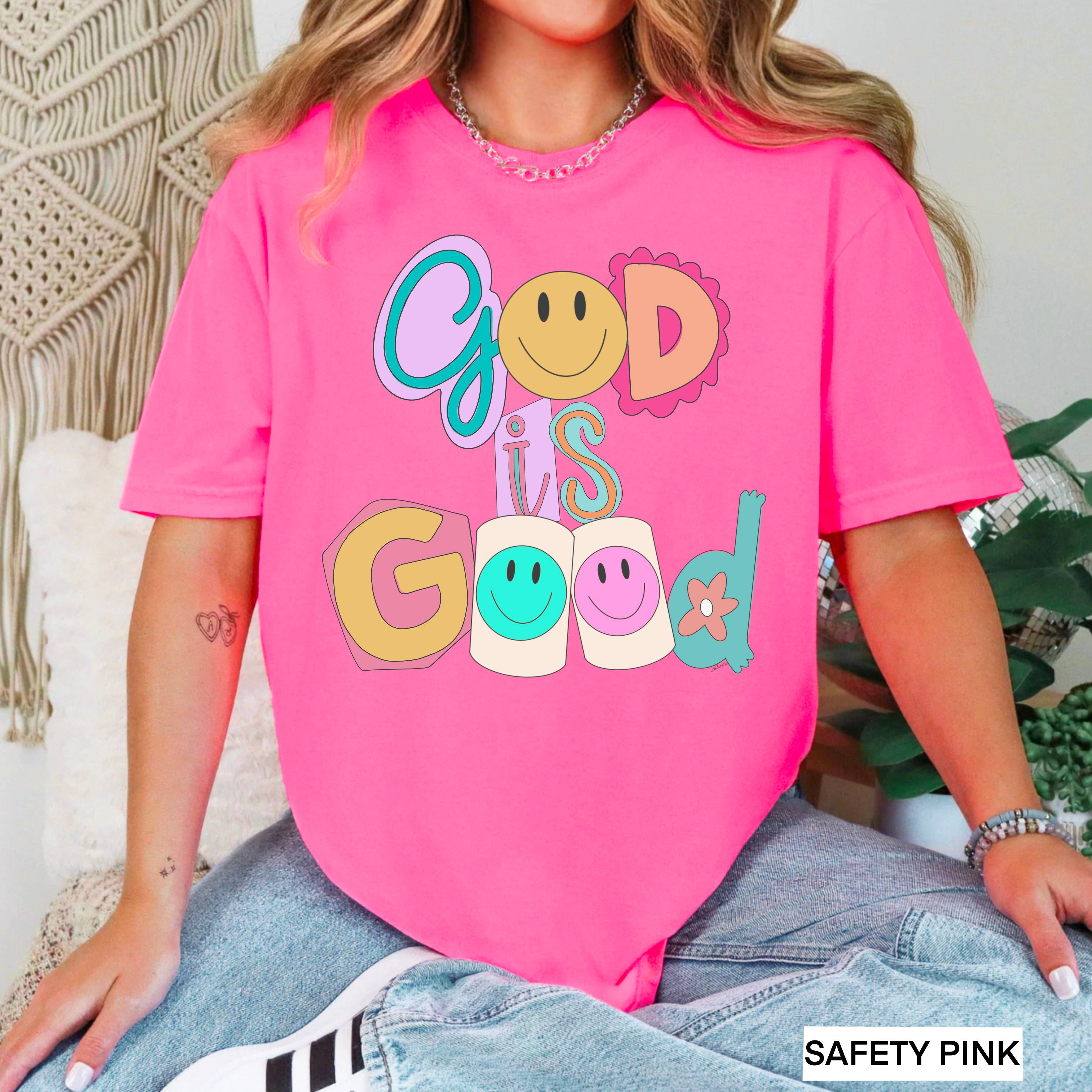 God Is Good Graphic Shirt  | Gildan