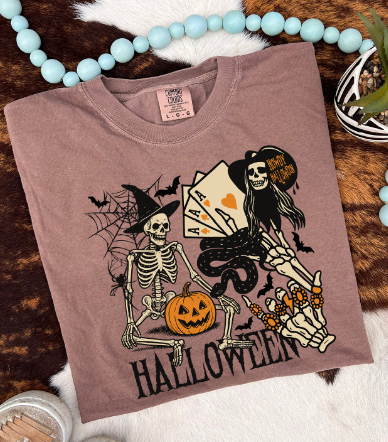 Western Halloween Vibes - Comfort Color Espresso