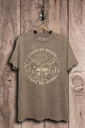 Country Roads Take Me Home Graphic Top