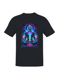 Chakra Meditation Neon Aura Art Men's T-Shirt