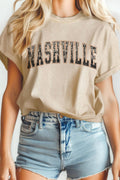 Nashville City Foil Line Mineral Graphic Tshirts
