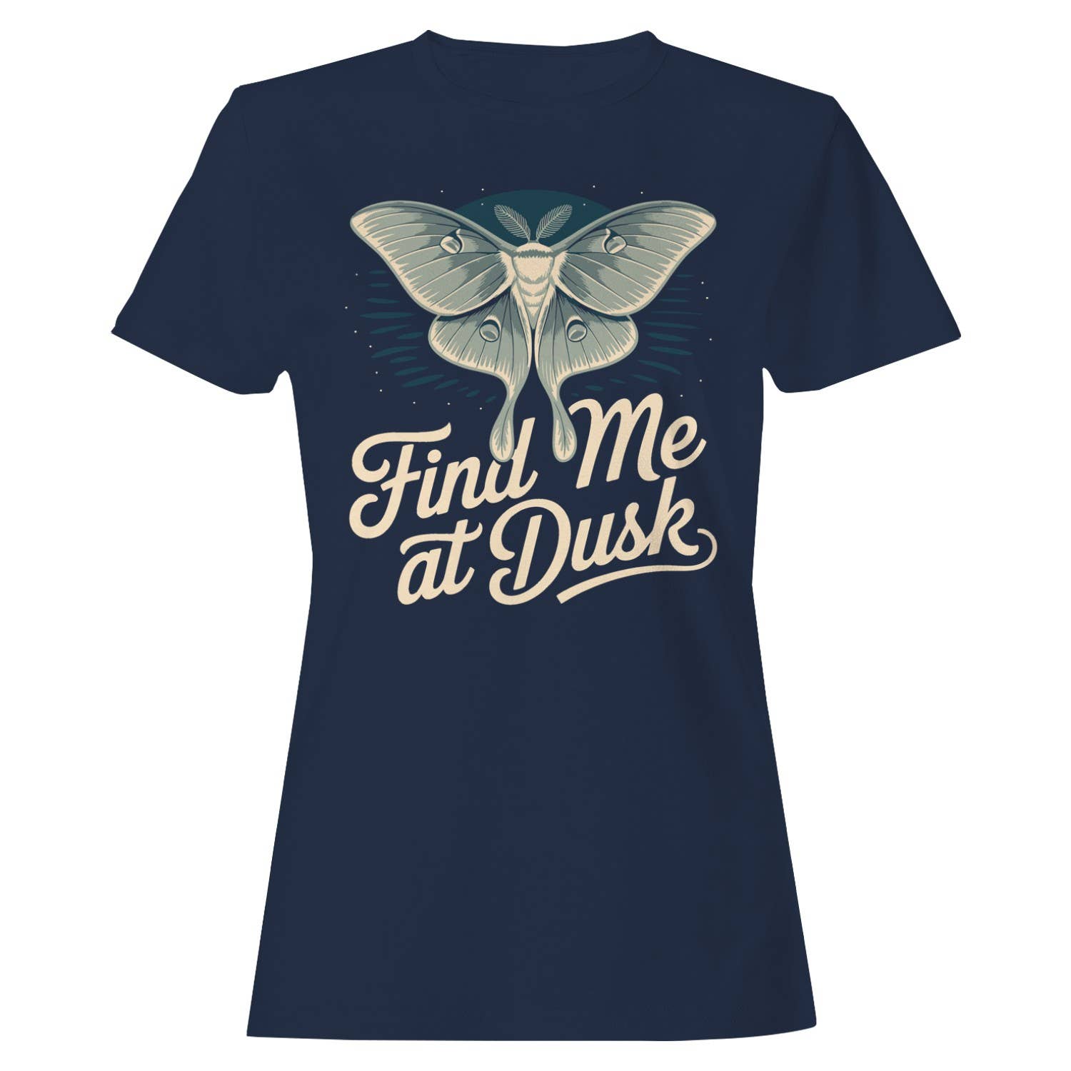 Dusk Moth Illustration Women's T-Shirt