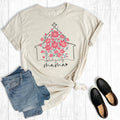 Mother's Day Floral Praying Mama Graphic Tee