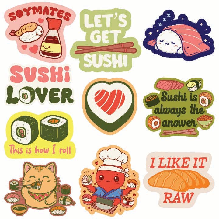 Sushi Stickers