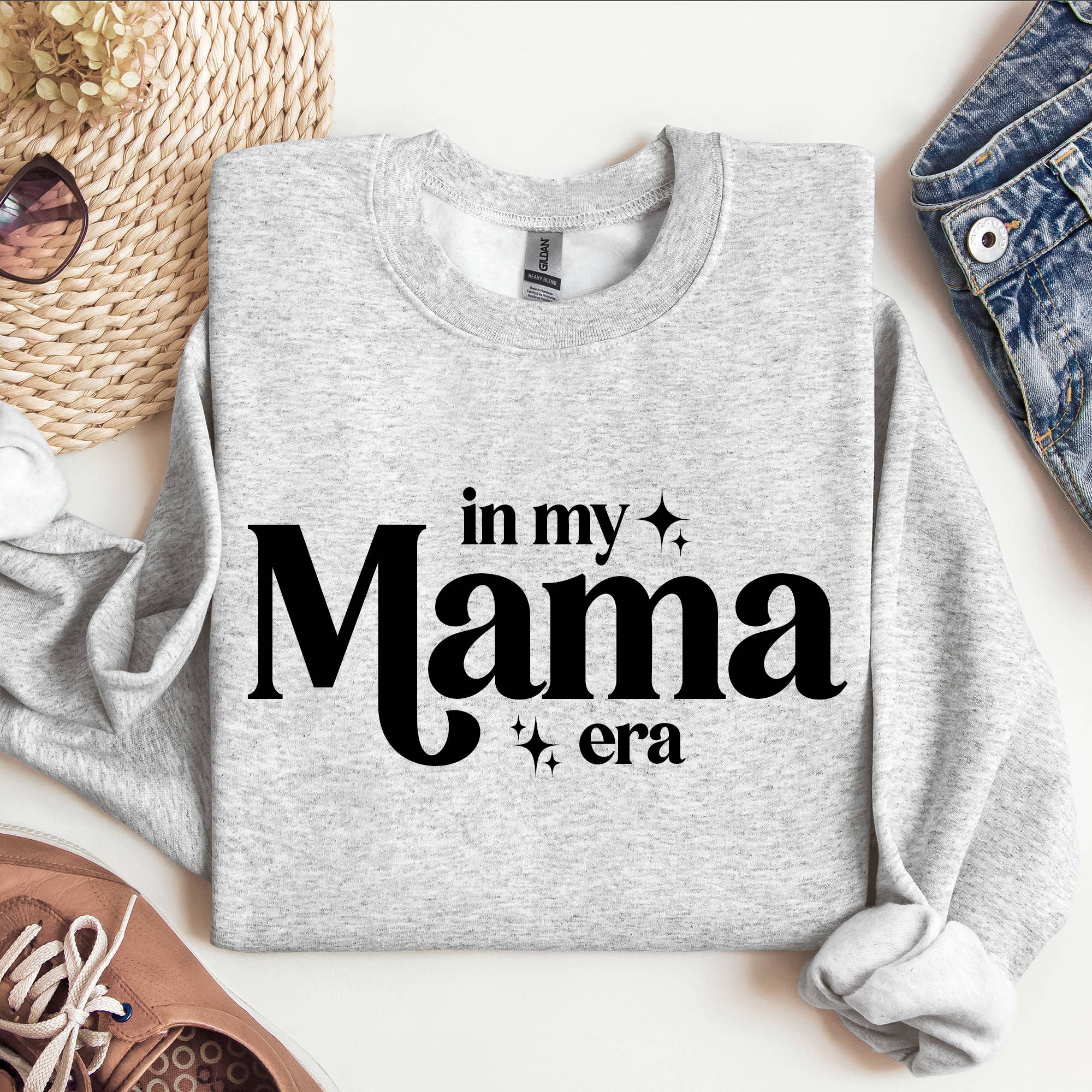 In My Mama Era Crewneck Sweatshirt, Mother's Day, Mom Shirt