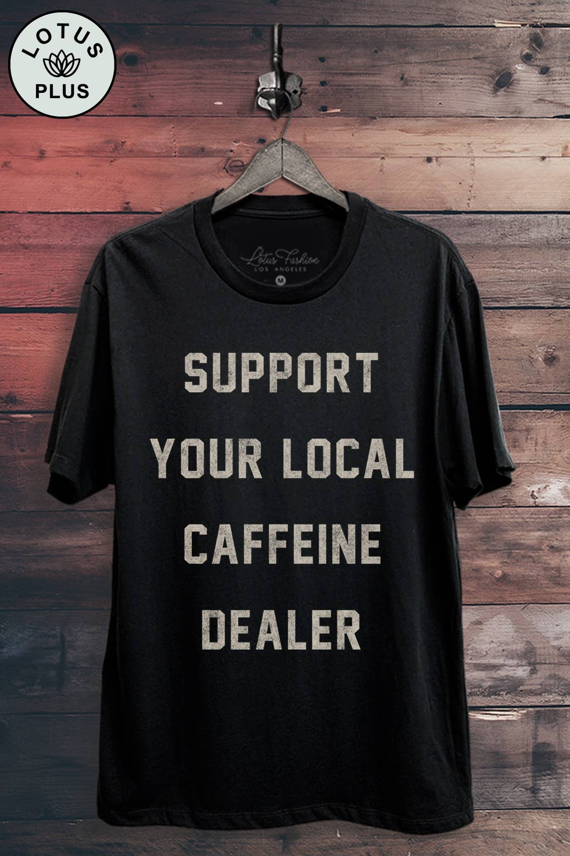 Caffeine Dealer Graphic Top