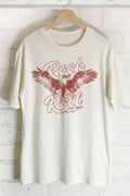 Rock and Roll-Oversized Tee