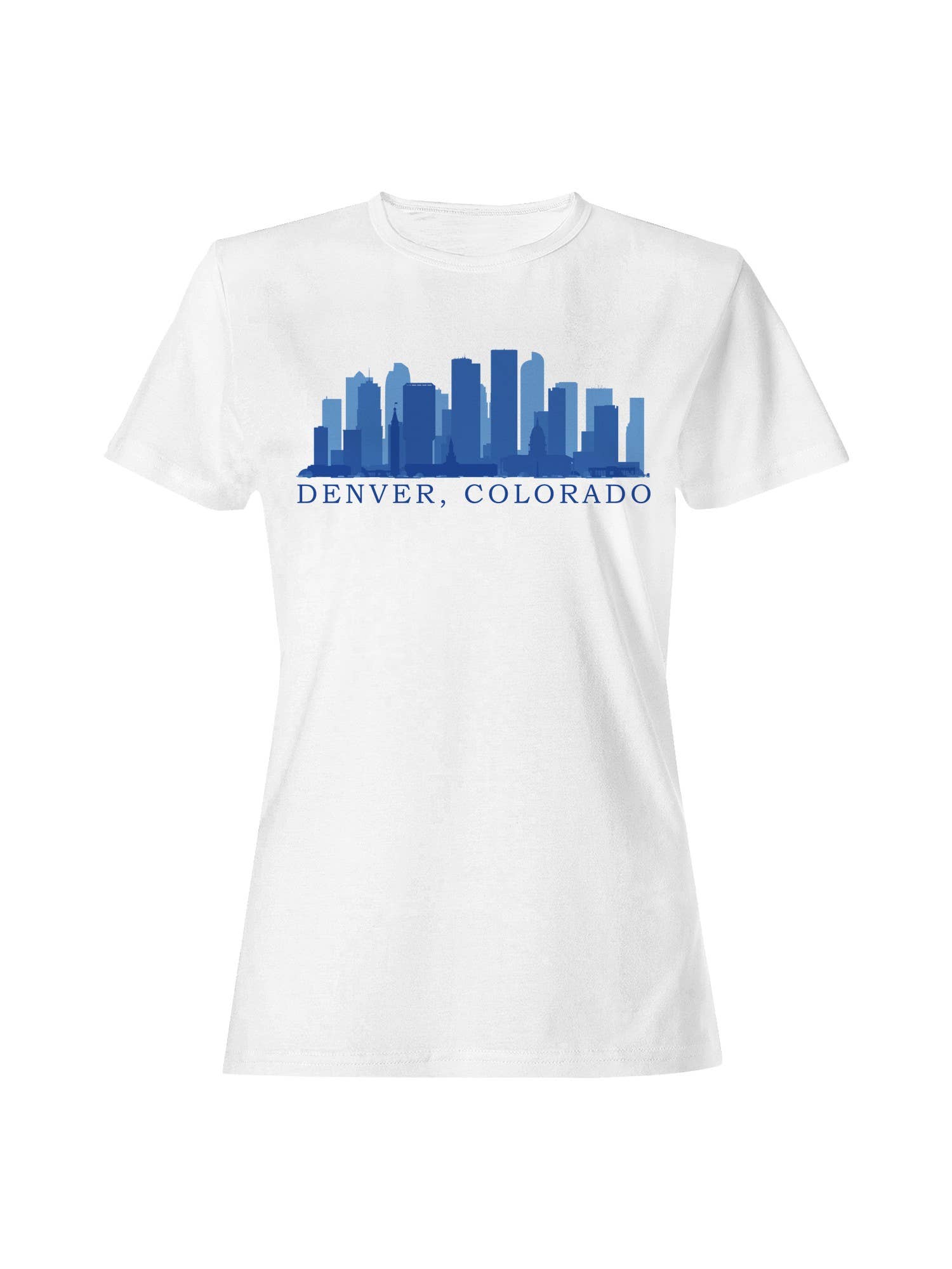 Denver Colorado Skyline Women's T-Shirt