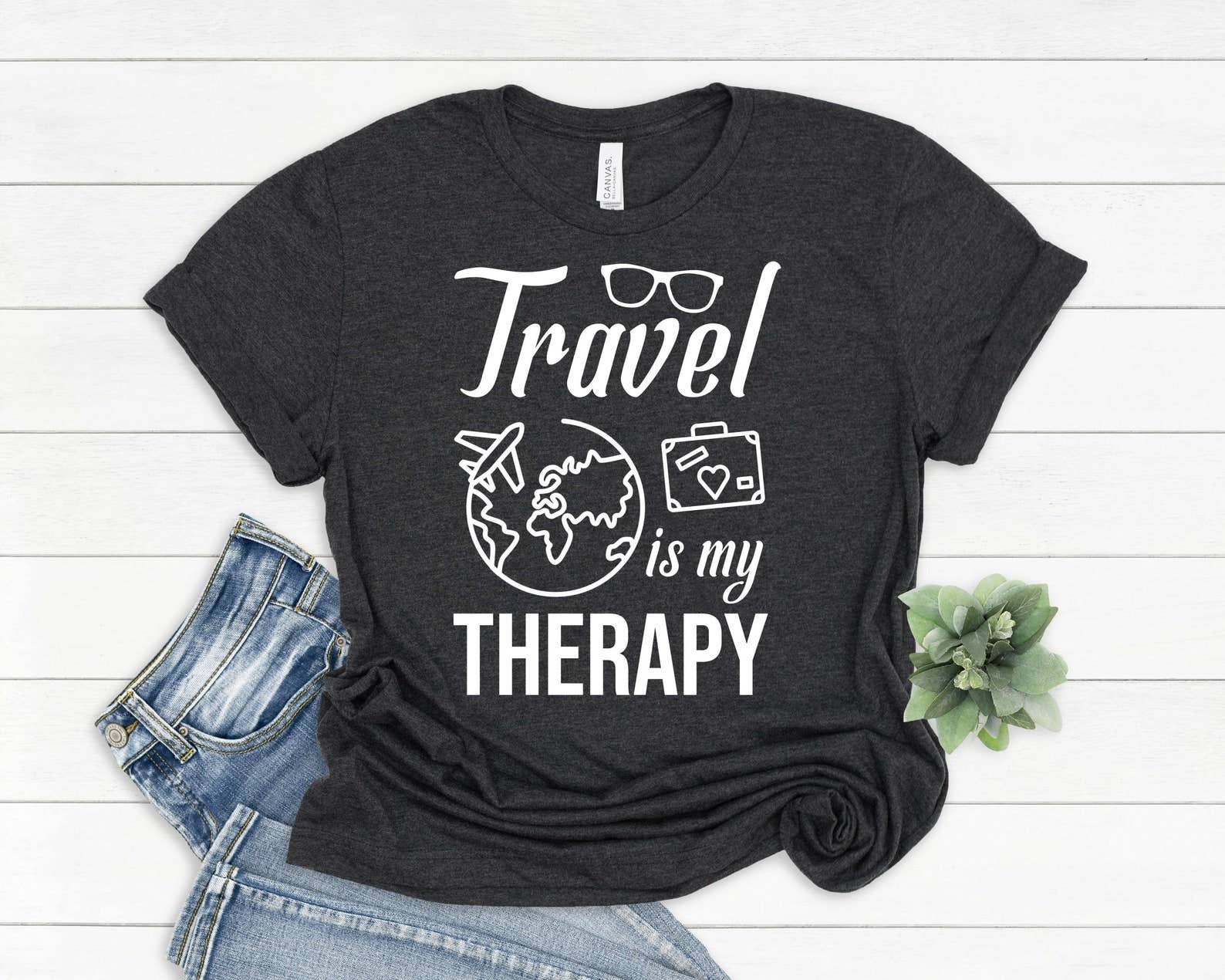 Travel Is My Therapy T-Shirt