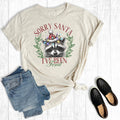 Christmas Sorry Santa I've Been Feral Graphic Tee