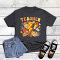 Fall Teacher Lightning Bolt Graphic Tee