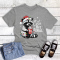 Christmas Cute But Feral with Cocoa Graphic Tee