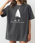 What A Ghostly Scene, Spooky, Skeleton, Halloween T-Shirt